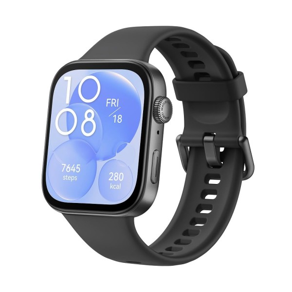 Huawei Watch FIT 3, 1.82" AMOLED Display, Ultra-Slim Design, All-Round Fitness Management, Comprehensive Health Management, Durable Battery Life, Compatible with iOS & Android,