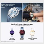 HUAWEI Watch GT 5 46mm Smartwatch, Up to 14 Days Battery Life, iOS & Android Compatible,Built in Maps, Pro-Level Sports