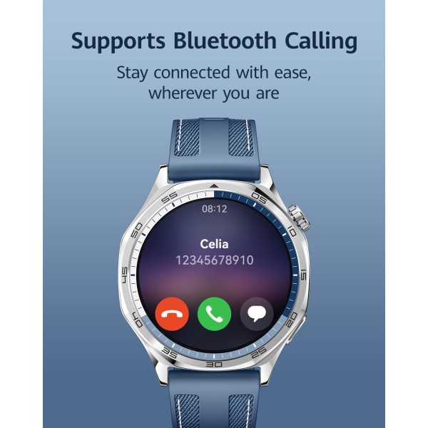 HUAWEI Watch GT 5 46mm Smartwatch, Up to 14 Days Battery Life, iOS & Android Compatible,Built in Maps, Pro-Level Sports