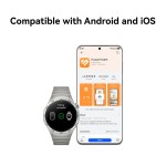 Huawei Watch GT4 46mm Smartwatch Compatible with Android & iOS, Brown
