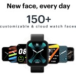 Noise ColorFit Caliber Smart Watch with 15-day battery, 1.69 display (Blue Strap, Regular)