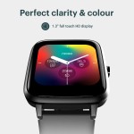 Noise ColorFit Pro 2 Oxy Smartwatch  (Black Strap, Regular)