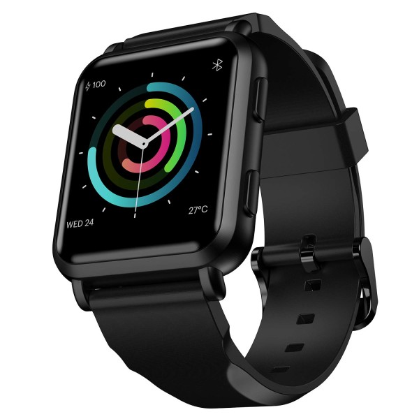 Noise ColorFit NAV Smart Watch with Built-in GPS and High Resolution Display (Stealth Black)