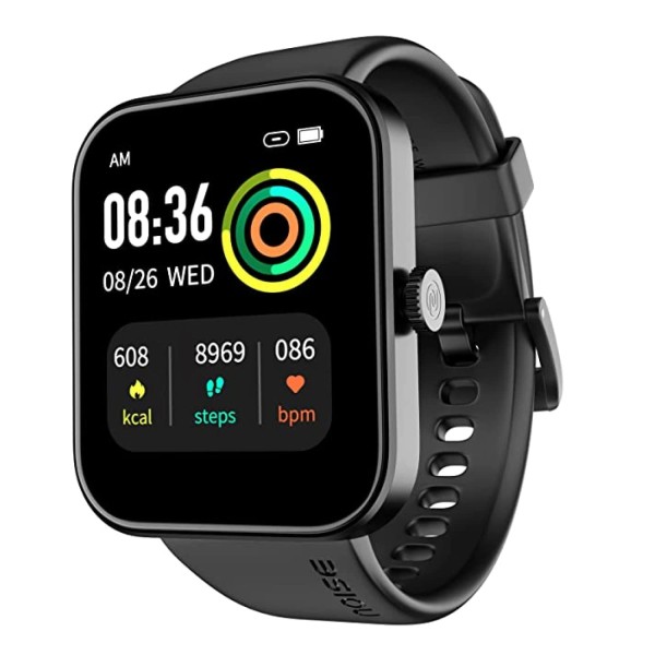 Noise ColorFit Pulse Grand Smart Watch with 1.69(4.29cm) HD Display, (Jet Black)