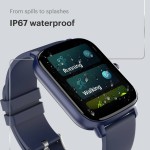 Noise Icon Buzz 1.69 Display with Bluetooth Calling Built-In Games Voice Assistant Smartwatch Blue Strap Regular (unbox)