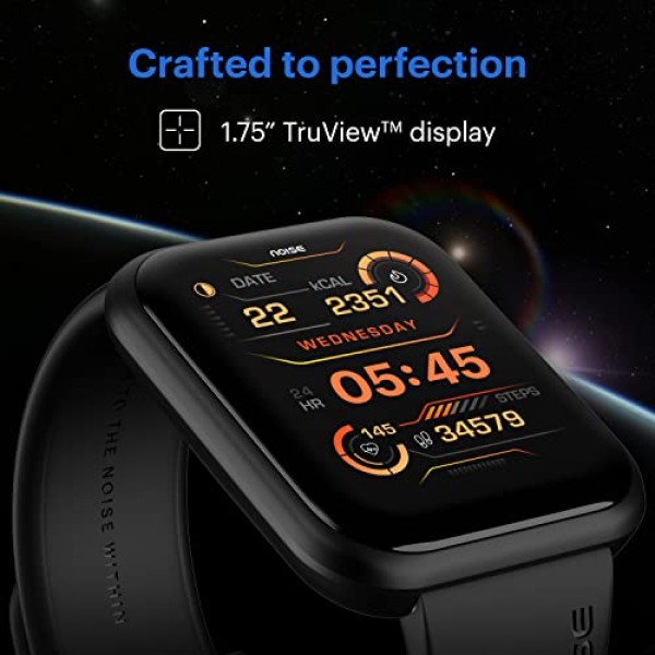 Noise ColorFit Ultra SE Smart Watch with 1.75 HD Display, Aluminium Alloy Body, 60 Sports Modes Raven Black