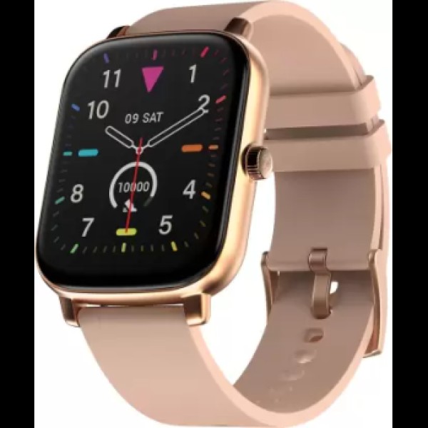 Noise Icon Buzz 1.69 Display with Bluetooth Calling, Women's Edition, Voice Assistant Smartwatch (Pink Strap, Regular) (un box)