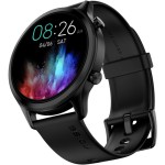 Noise Evolve 3 BT Calling with 1.43 inch AMOLED Always-On Display, Metallic Design Smartwatch (Black Strap, Regular)