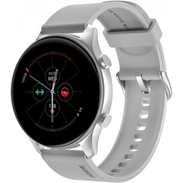 Noise Evolve 2 AMOLED with 42mm Dial Size Smartwatch (Grey Strap, Regular)
