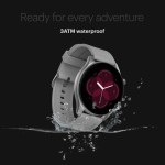 Noise Evolve 2 AMOLED with 42mm Dial Size Smartwatch (Grey Strap, Regular)