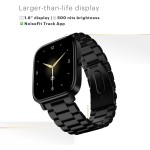 Noise Pulse 2 Pro [New Launch] 1.8 Vibrant Display, Bluetooth Calling Smart Watch for Men & Women, 7 Days Battery Life, Metallic Finish, Built-in Games, Voice Assistance, Health Suite (Elite Black)