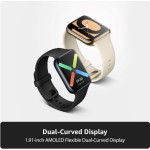 OPPO Watch 46 mm WiFi Smartwatch (Gold Strap, Regular)