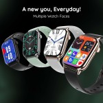 Pebble Orion Smart Watches for men & Women| 1.91 High Resolution Curved Display|Ultra Thin Dial|BT Calling|24 Hour Health Rate checking|Temp, SoP2, Heart Rate|Pincode Locking System| Mint Green