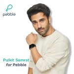 Pebble Pace Smart Watch with Oximeter Function (Black)