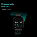 Pebble Pace Smart Watch with Oximeter Function (Black)