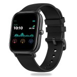 Pebble Pace Smart Watch with Oximeter Function (Black)