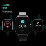 Pebble Pace Smart Watch with Oximeter Function (Black)