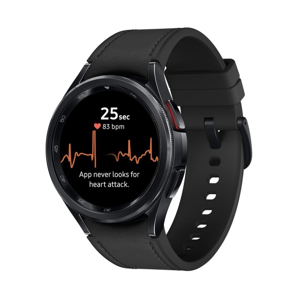 Samsung Galaxy Watch6 Classic Bluetooth (43mm, Black, Compatible with Android only) | Introducing BP & ECG Features