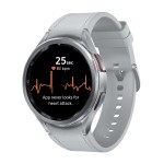 Samsung Galaxy Watch6 Classic Bluetooth (43mm, Silver, Compatible with Android only) | Introducing BP & ECG Features
