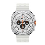 Samsung Galaxy Watch Ultra (47mm, LTE, Silver) with Upto 100h battery | 3nm Processor | Dual GPS | Quick Button/Siren | Sapphire Glass & Titanium | 10ATM & IP68 | BP & ECG Monitor |Energy Score & AGEs