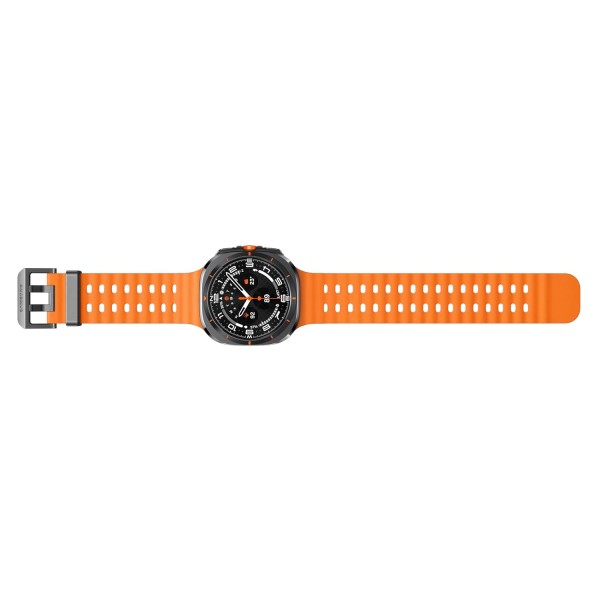 Samsung Galaxy Watch Ultra (47mm, LTE, Silver) with Upto 100h battery | 3nm Processor | Dual GPS | Quick Button/Siren | Sapphire Glass & Titanium | 10ATM & IP68 | BP & ECG Monitor |Energy Score & AGEs