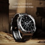 boAt Enigma X500 Smart Watch 1.43 Inch AMOLED Display, Bluetooth Calling Jet Black