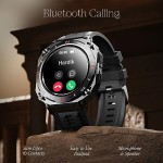 boAt Enigma X500 Smart Watch 1.43 Inch AMOLED Display, Bluetooth Calling Jet Black