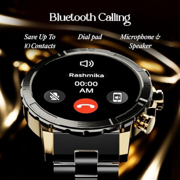 boAt Enigma X500 Smart Watch 1.43 Inch AMOLED Display, Bluetooth Calling Jet Black