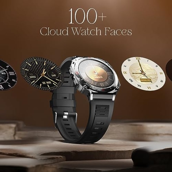 boAt Enigma X500 Smart Watch 1.43 Inch AMOLED Display, Bluetooth Calling Jet Black
