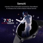 boAt Lunar Call Pro Smart Watch with 1.39 AMOLED Display BT Calling,DIY Watch Face Studio Charcoal Black