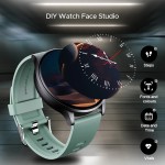 boAt Lunar Prime 1.45 AMOLED Display, BT Calling Smartwatch Sage Green Strap