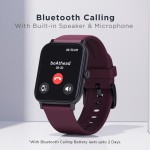 boAt Storm Pro Call with Bluetooth Calling, 1.78'' AMOLED Display Smartwatch Red