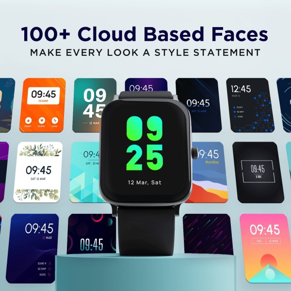 boAt Storm Pro with 1.78 AMOLED Display, 700+ Active Modes Smartwatch (Black Strap)