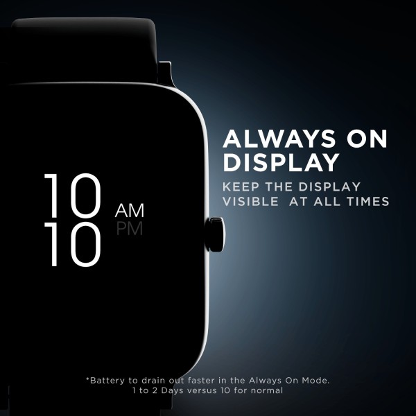 boAt Storm Pro with 1.78 AMOLED Display, 700+ Active Modes Smartwatch (Black Strap)