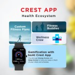 boAt Storm Pro with 1.78 AMOLED Display, 700+ Active Modes Smartwatch (Black Strap)