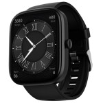 boAt Ultima Prism Smart Watch with 1.96 AMOLED Display, BT Calling Female Wellness (Steel Black)