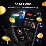 boAt Ultima Prism Smart Watch with 1.96 AMOLED Display, BT Calling Female Wellness (Steel Black)