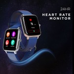 boAt Watch Mercury 1.54 TFTDisplay Smartwatch   (Blue Strap, Free Size)