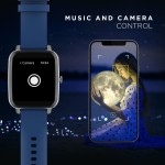 boAt Watch Mercury 1.54 TFTDisplay Smartwatch   (Blue Strap, Free Size)