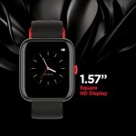 boAt Watch Mystiq Smart Watch with Stress Monitoring, HIIT, Breath Training Modes (Metal Black)
