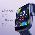 boAt Wave Beat Call with 4.64 cm(1.69) HD Display,BT Calling, Watch Face Studio Smartwatch