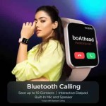 boAt Wave Flex Connect with 1.83 HD Display,Bluetooth Calling Pink Strap Free Size