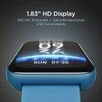 boAt Wave Call Plus Smart Watch with 1.83 HD Display, ENx Tech(Clear Calls (Midnight Blue)