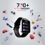 boAt Wave Elite with 1.69 HD Display 700 Black Strap Free Size