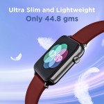 boAt Wave Lite Smartwatch with 1.69 HD Display Sleek Metal Body HR and SpO2 Level Monitor Scarlet Red