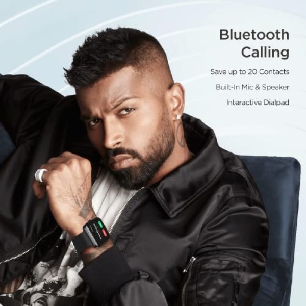boAt Wave Leap Call with 1.83 HD Display, Advanced Bluetooth Calling, Multiple Watch (Active Black)