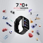 boAt Wave Prime47 Smart Watch with 1.69 HD Display, 700+ Active Modes (Matte Black)