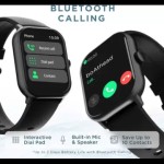 boAt Wave Infinity with 1.85 HD Screen, Functional Calling Smartwatch  (Black Strap, Free Size)