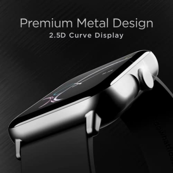 boAt Wave Ultima Max with 1.9 2.5D Curved Display, Wireless Charging Pitch Black