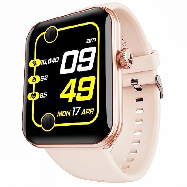 boAt Xtend Plus Smart Watch with 1.78 AMOLED Display, Coins, Advanced BT Calling, 100+ Sports M (Rose Pink)